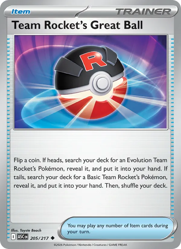 Team Rocket's Great Ball