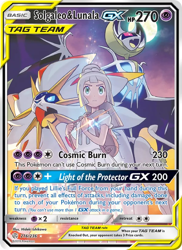 Solgaleo & Lunala GX TAG TEAM-GX