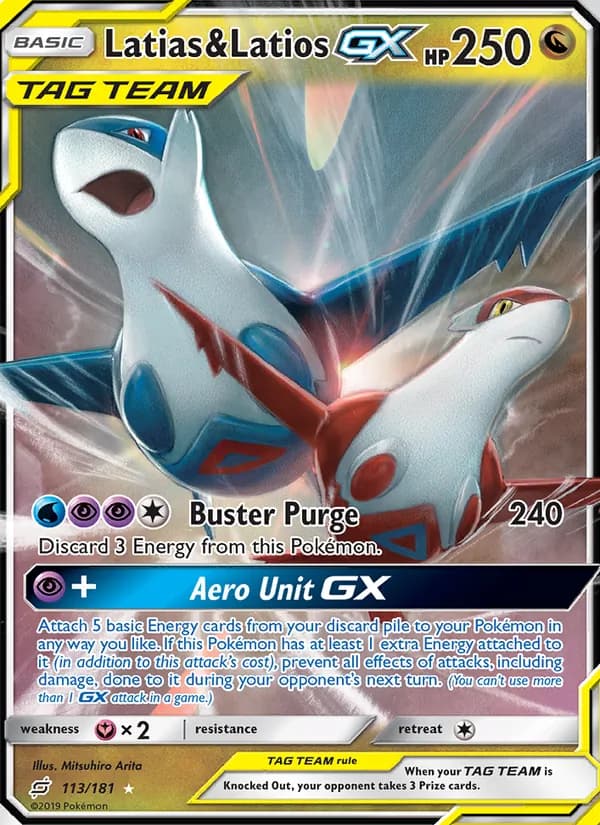 Latias & Latios GX TAG TEAM-GX