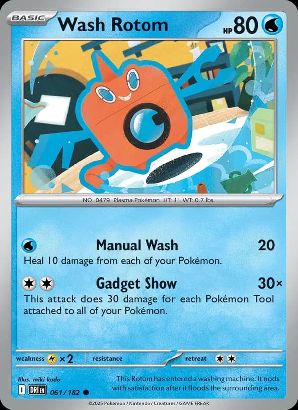 Wash Rotom