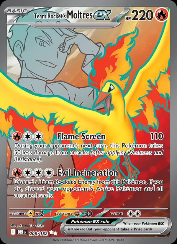 Team Rocket's Moltres ex