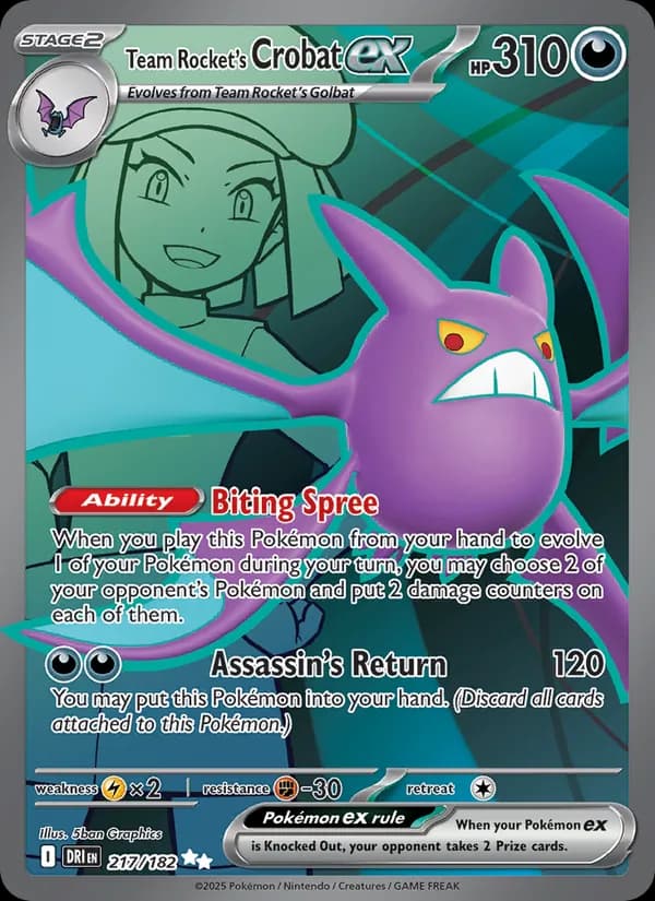 Team Rocket's Crobat ex