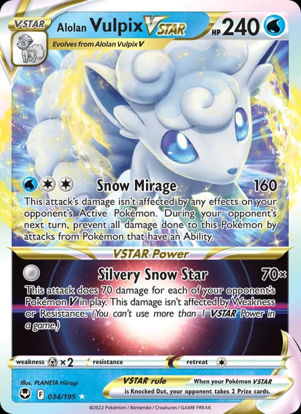 Alolan Vulpix VSTAR V
