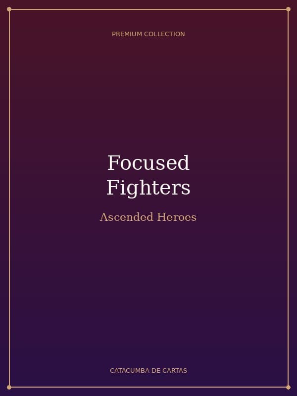 Mega Evolution — Ascended Heroes: Focused Fighters Premium Collection