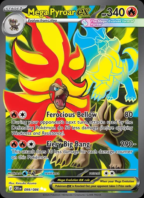 Mega Pyroar ex EX