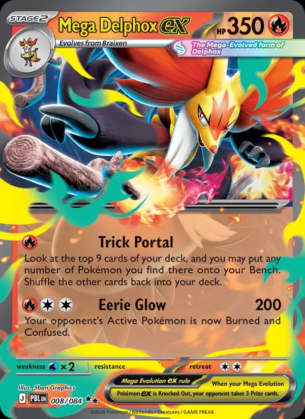Mega Delphox ex EX