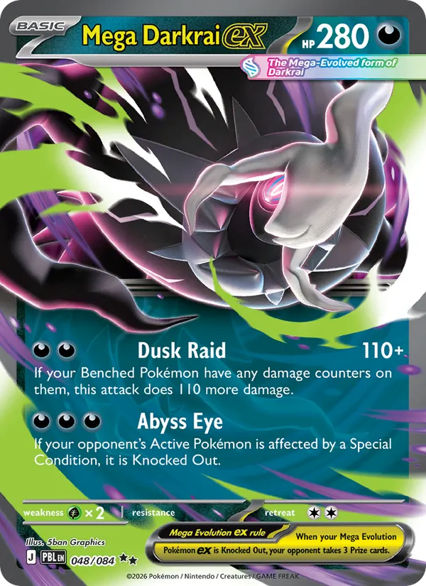 Mega Darkrai ex EX