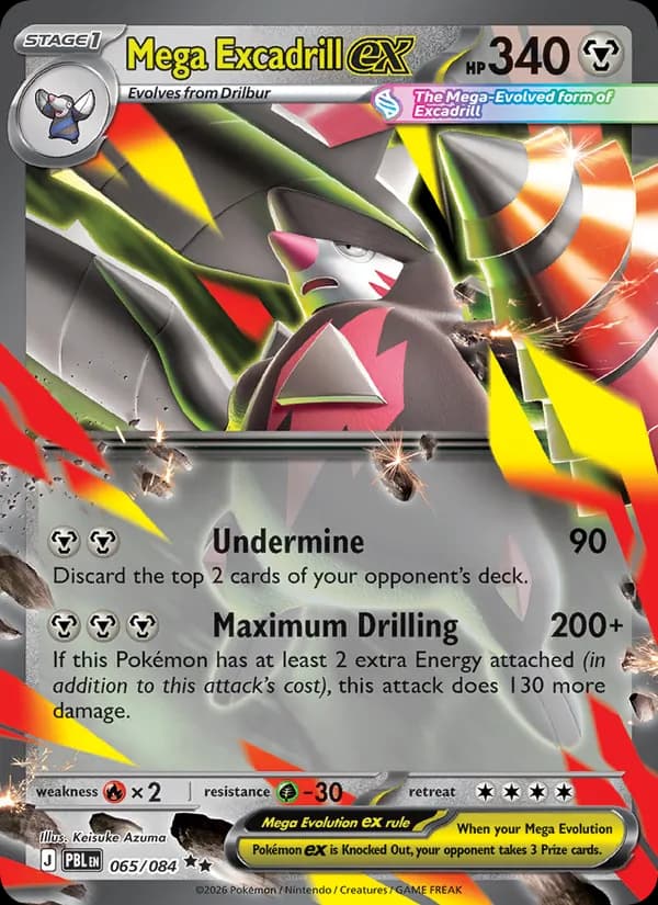 Mega Excadrill ex EX