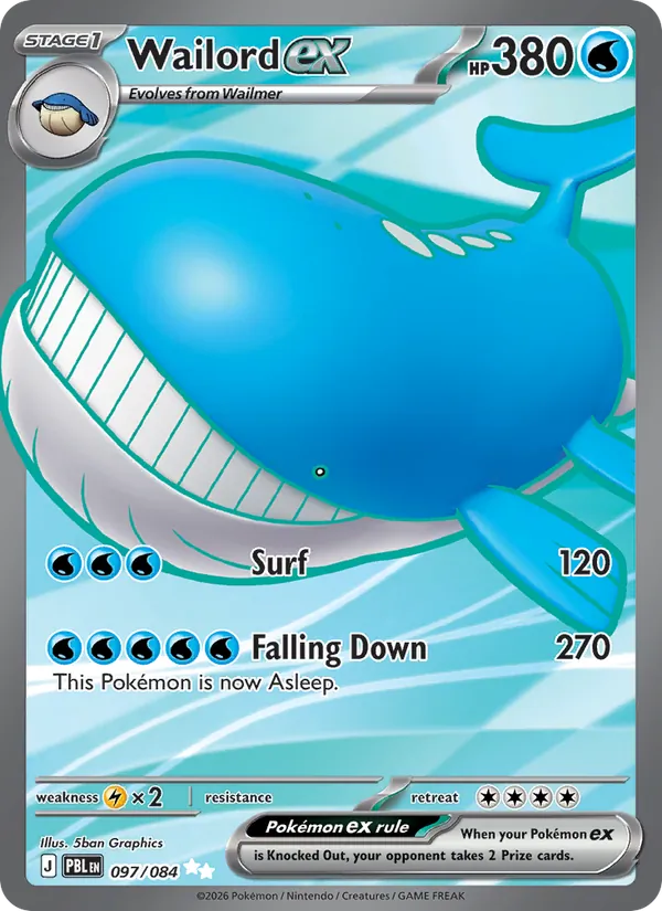 Wailord ex EX