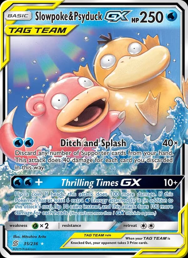 Slowpoke & Psyduck GX TAG TEAM-GX