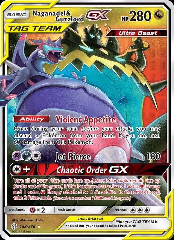 Naganadel & Guzzlord GX TAG TEAM-GX