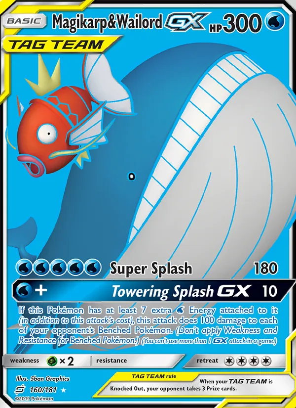 Magikarp & Wailord GX TAG TEAM-GX